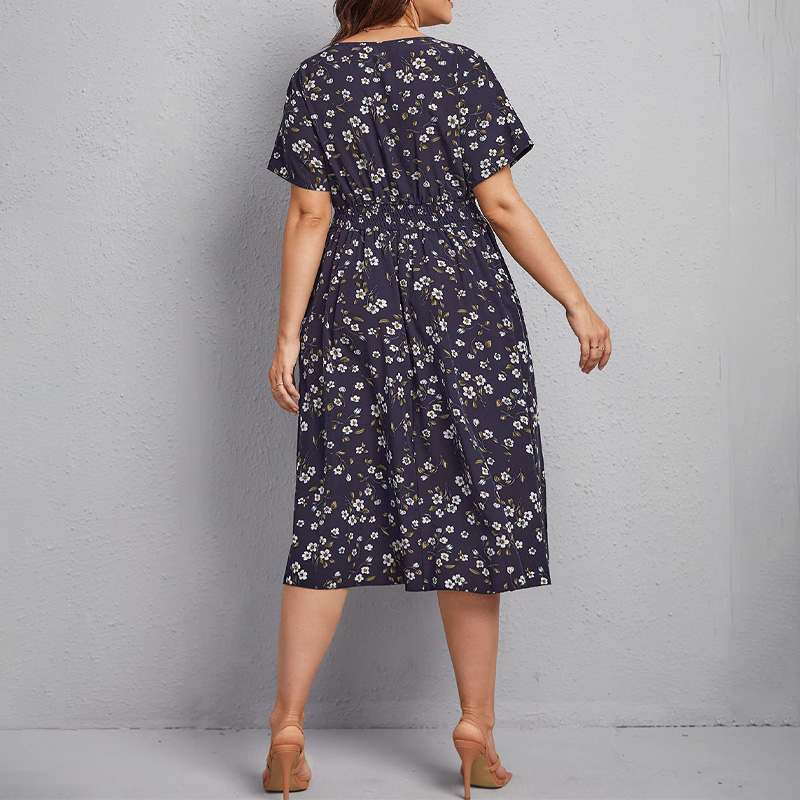Abito da donna taglie forti, a - Romper Floral Print recensione e prezzo