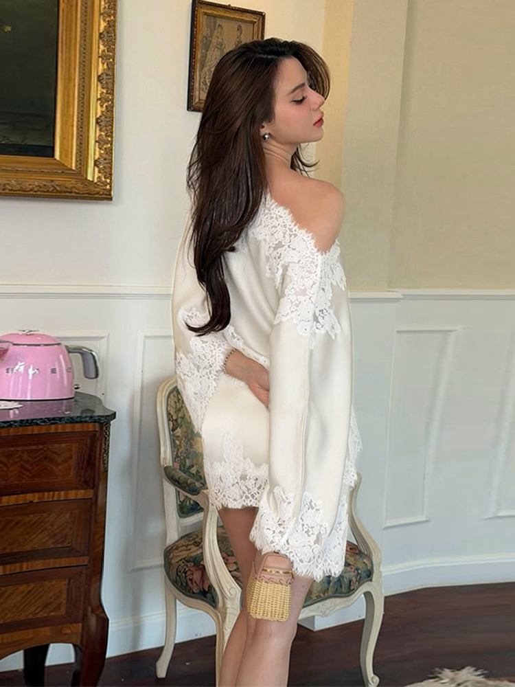 Elegante Completo da Donna con - Blouse Off Shoulder recensione e prezzo