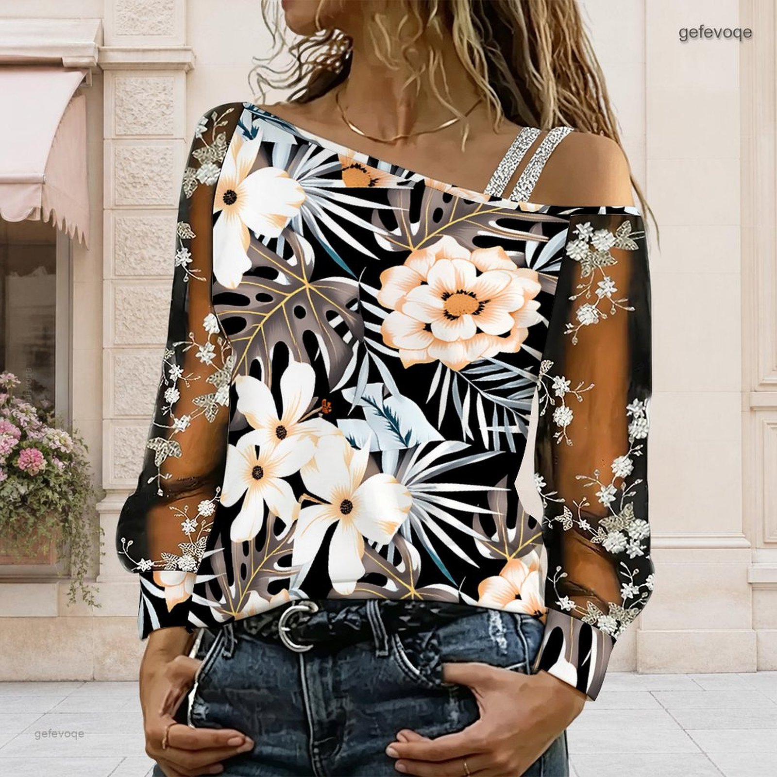 Camicetta da donna a spalla sc - Blouse Off Shoulder recensione e prezzo