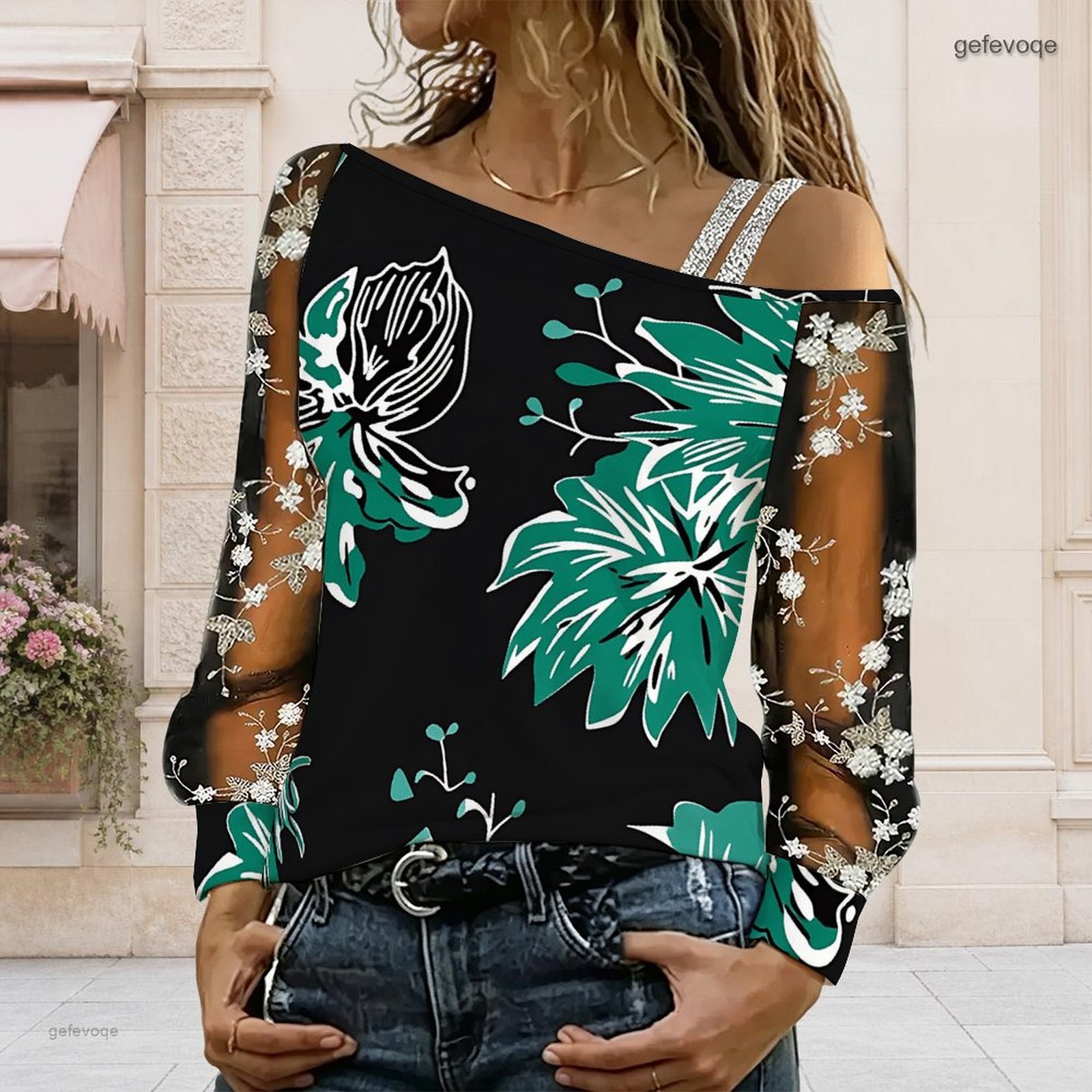 Camicetta da donna a spalla sc - Blouse Off Shoulder recensione e prezzo