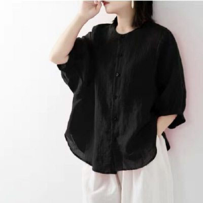 Camicia in cotone e lino da do - Blouse Off Shoulder recensione e prezzo